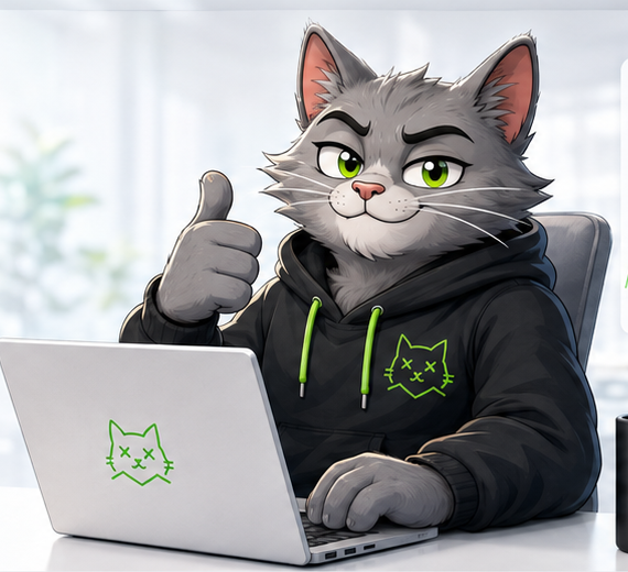 DeadCatFound mascot